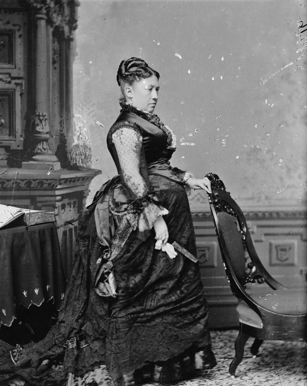 Pani U.S. Grant, 1870-80 autorstwa American Photographer