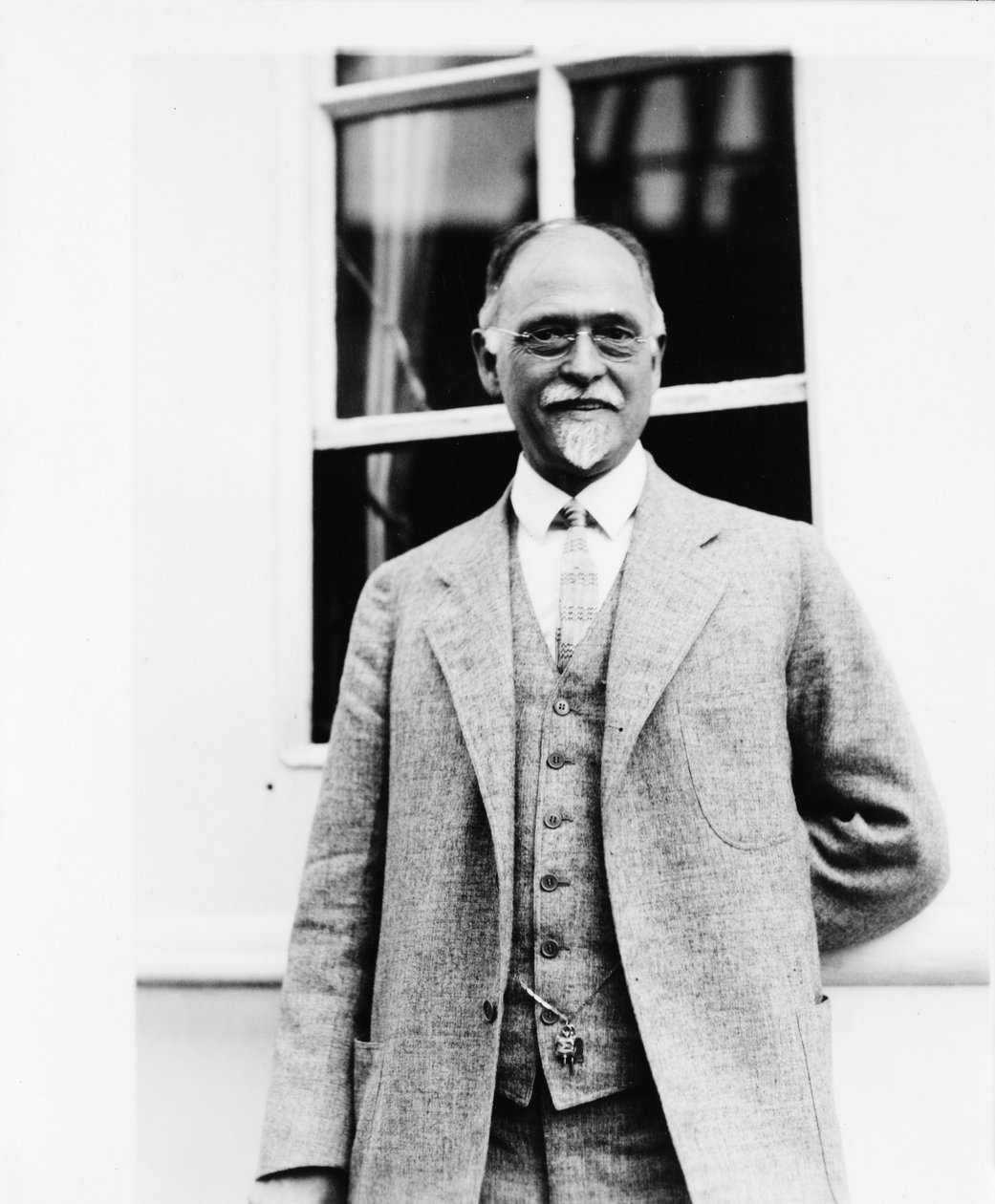 Profesor Irving Fisher, 1927 autorstwa American Photographer