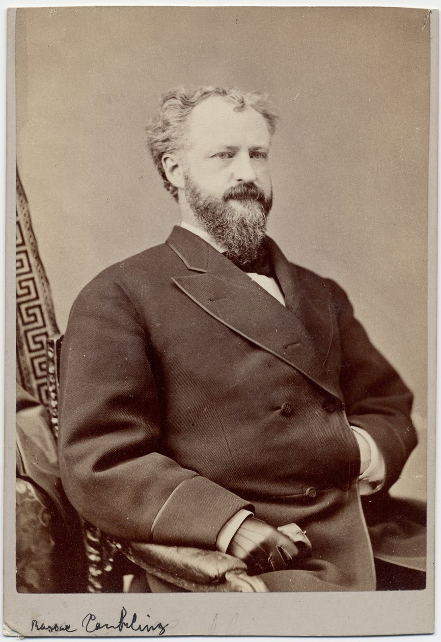 Roscoe Conkling (1829-88), senator USA (zdjęcie w albumie) autorstwa American Photographer