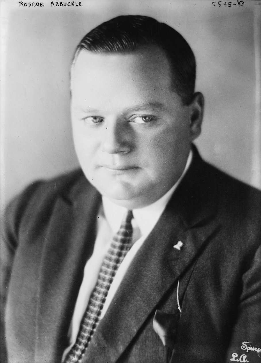 Roscoe „Tłusty” Arbuckle autorstwa American Photographer