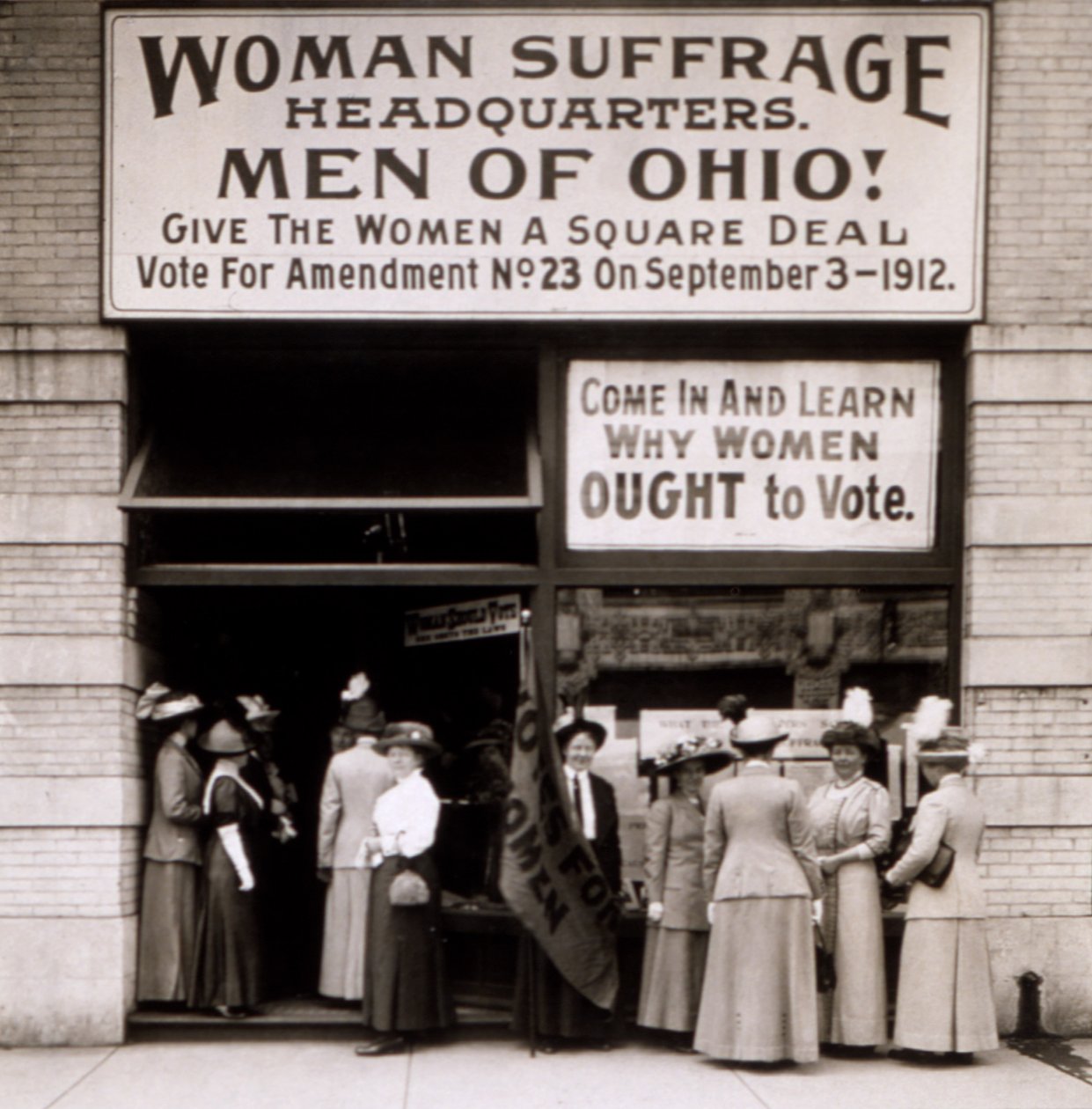 Kwatera główna Womans Suffrage w Ohio, 1912 r autorstwa American Photographer