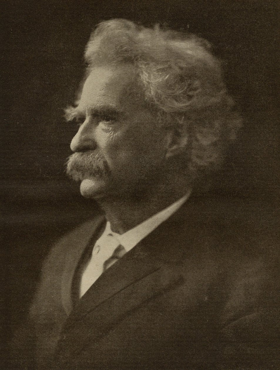 Mark Twain (1835-1910) autorstwa American School