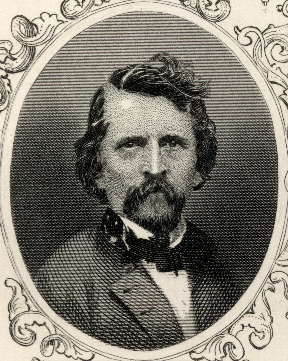 Portret generała hrabiego Van Dorna (1820-63) autorstwa American School