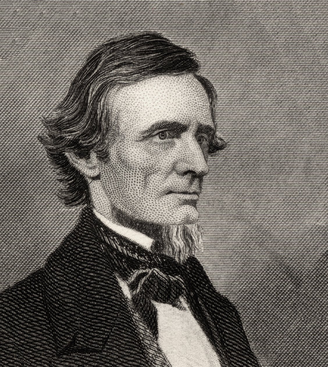 Portret Jeffersona Davisa (1808-1889) autorstwa American School