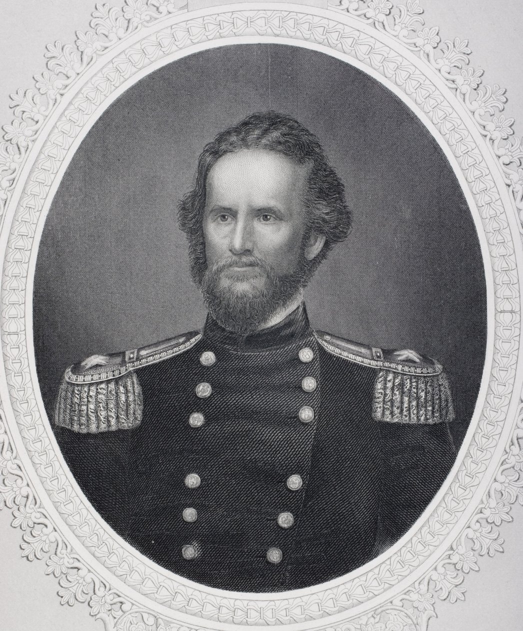 Portret Nathaniela Lyona (1818-61) autorstwa American School