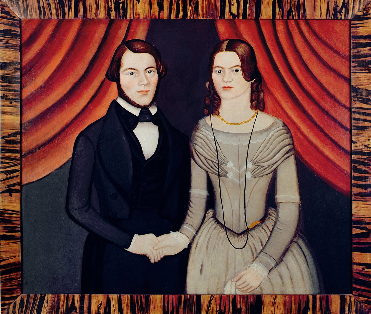 Portret Młodej Pary autorstwa American School