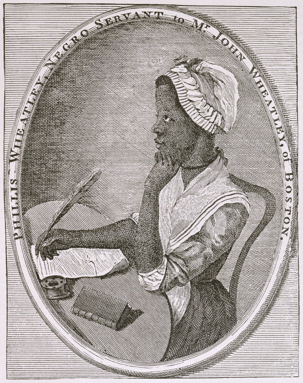 Portret Phillis Wheatley autorstwa American School