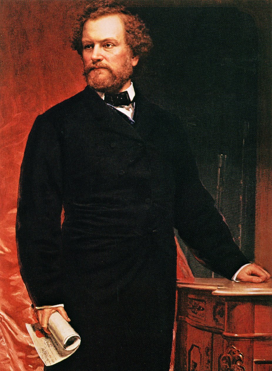 Portret Samuela Colta, wynalazcy rewolweru autorstwa American School