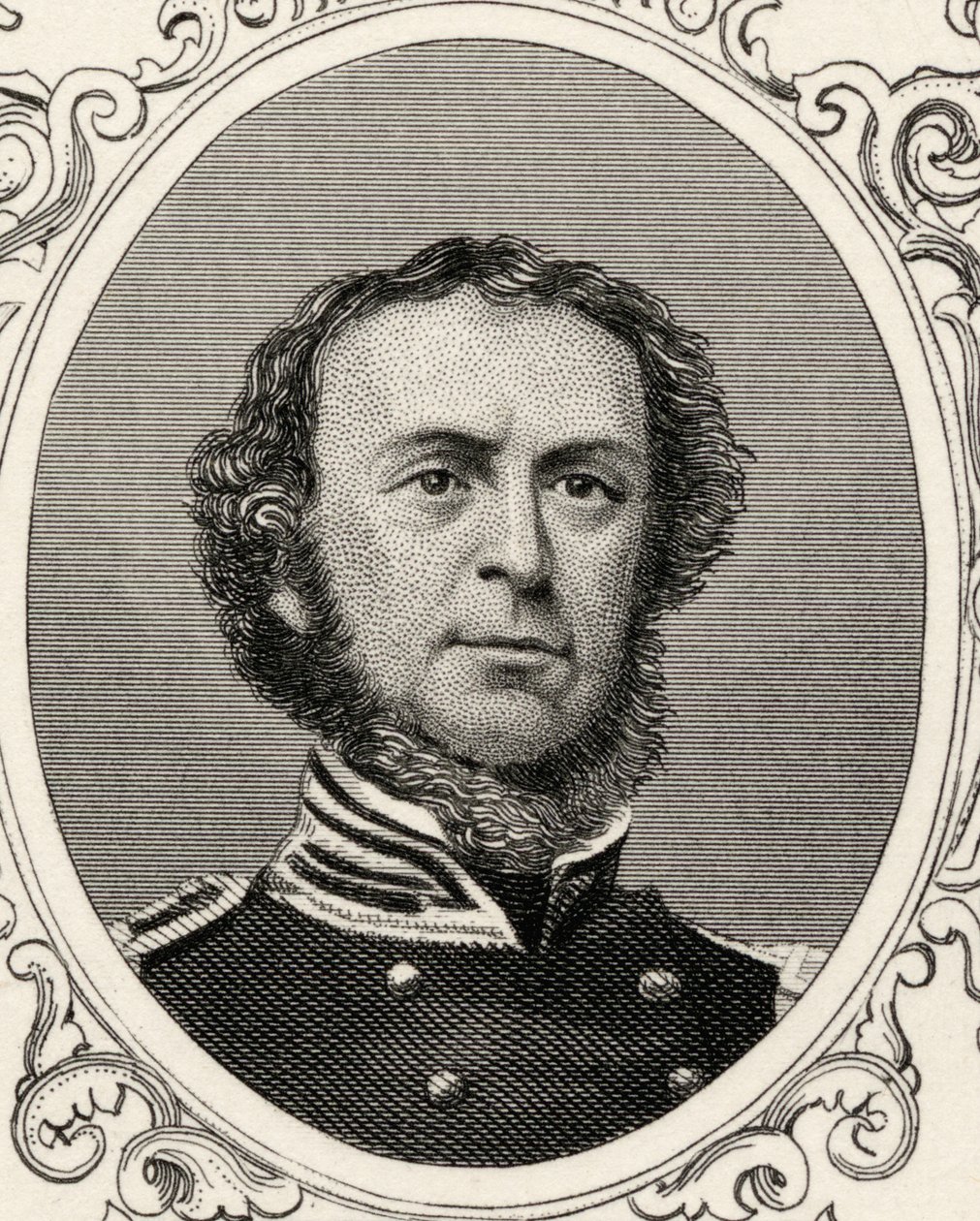 Portret Samuela Francisa Du Ponta (1803-1865) autorstwa American School