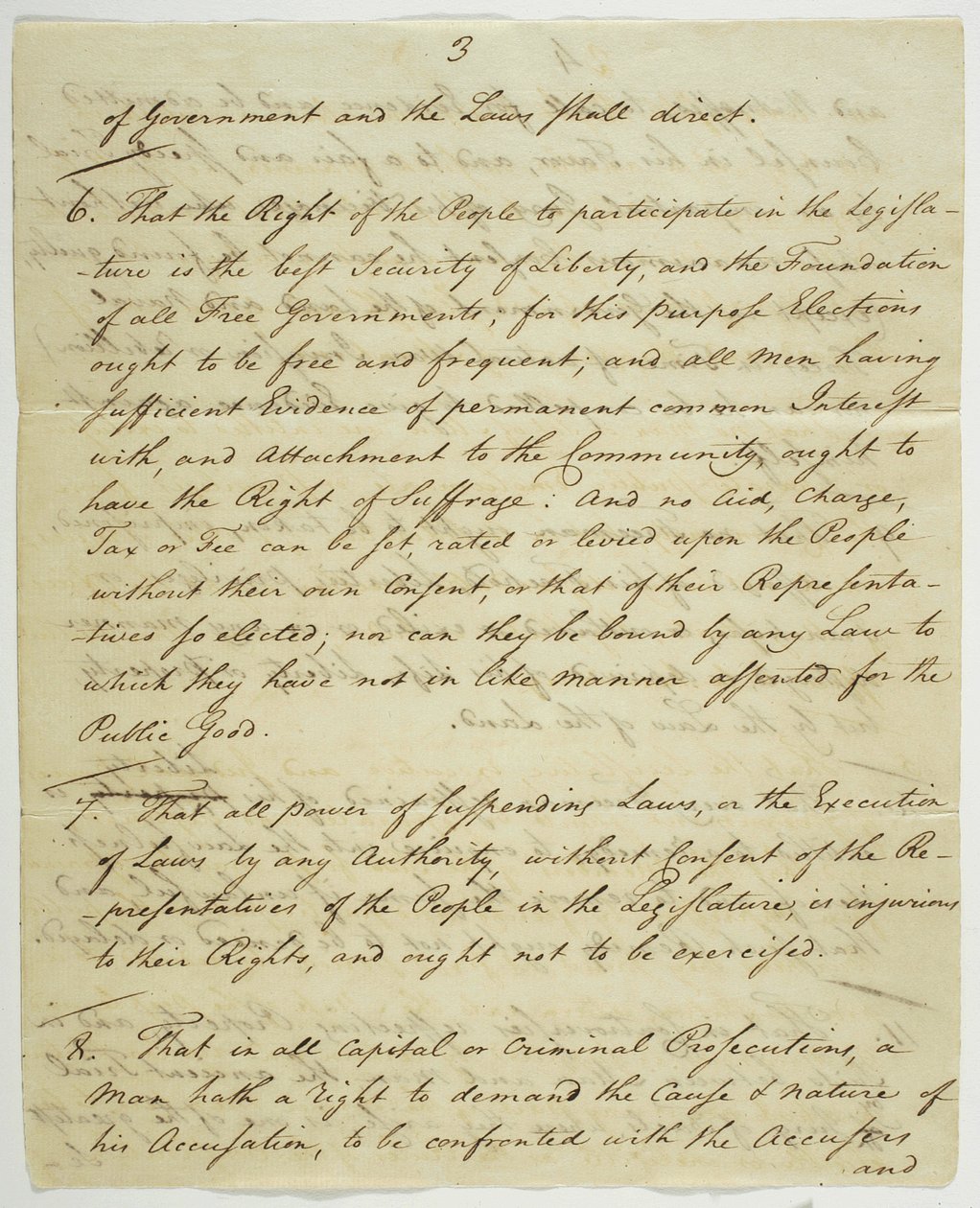 Karta Praw, kopia podpisana w Federal Hall, 1789 (tusz na papierze) autorstwa American School