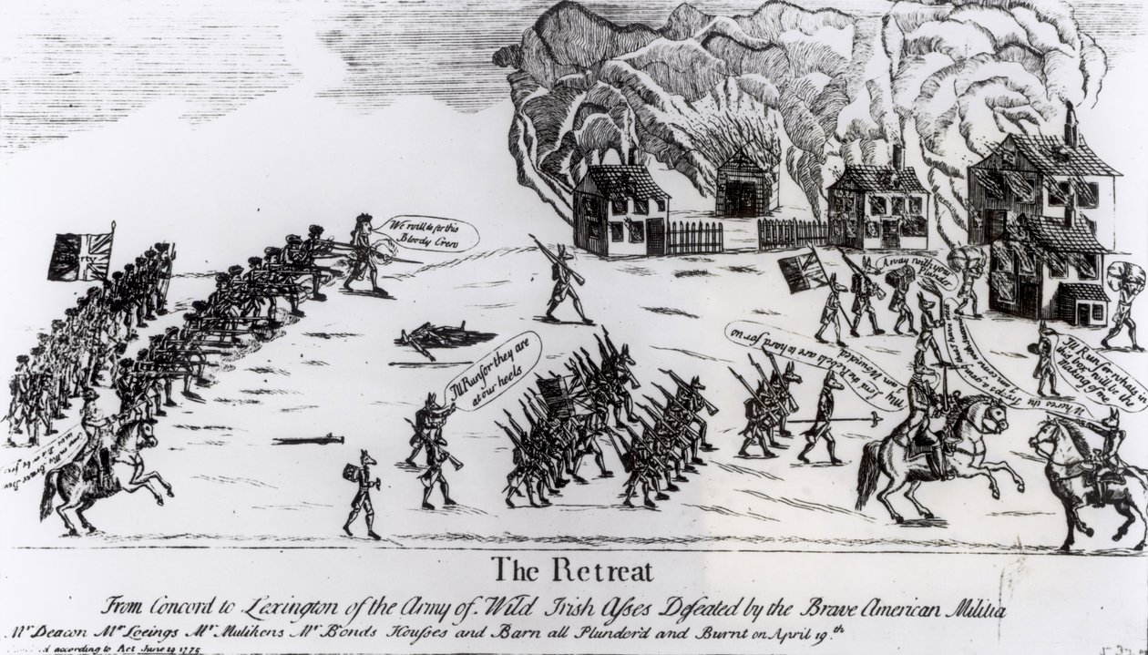 Rekolekcje, opublikowane 1775 autorstwa American School
