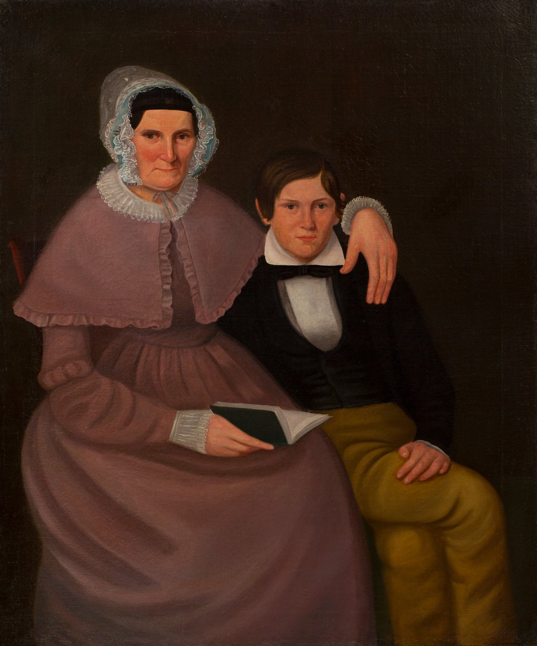 Portret Hannah i Josepha Cresswell autorstwa American