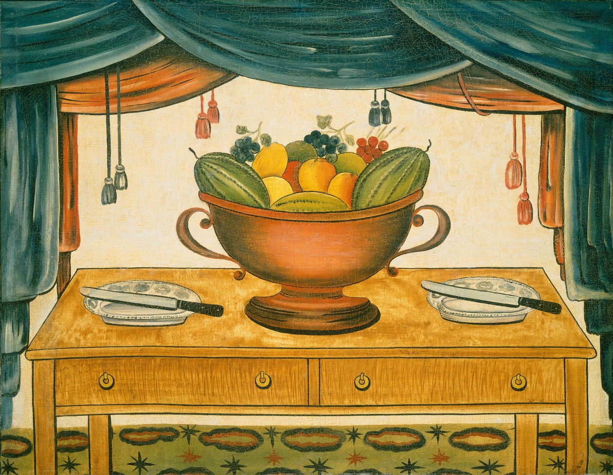 Miska owoców autorstwa American 19th Century