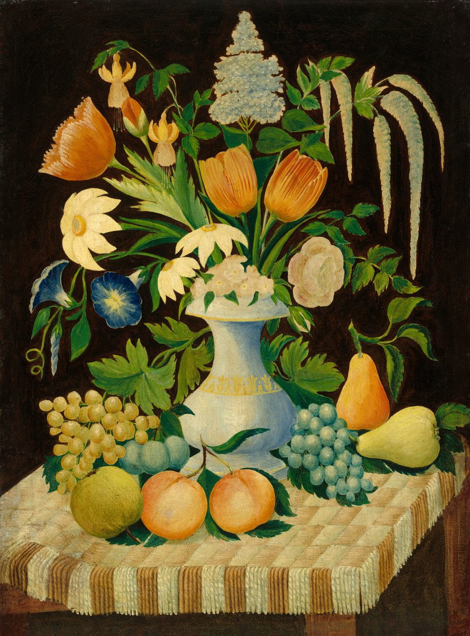 Kwiaty i owoce autorstwa American 19th Century