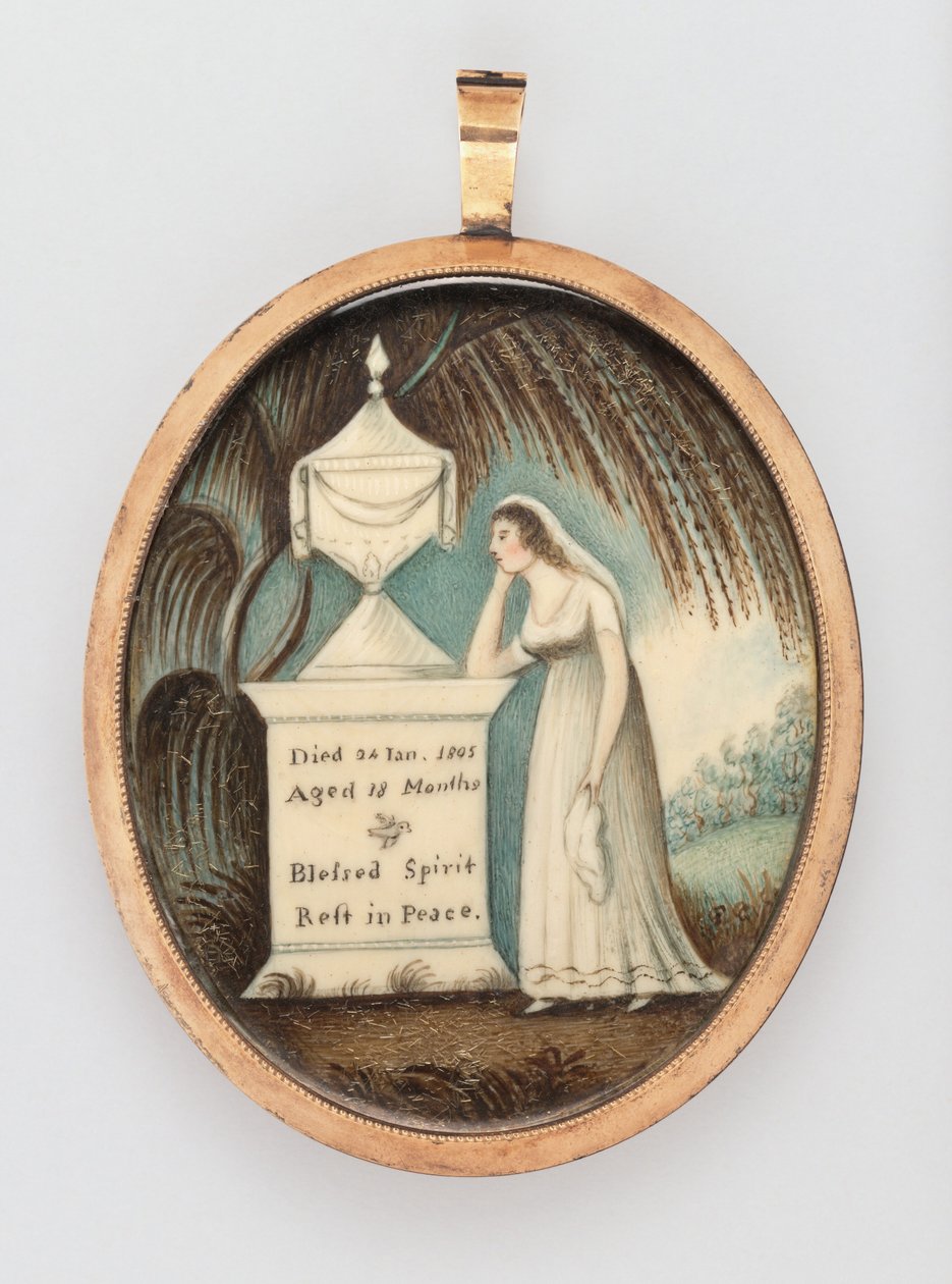 Miniatura pamiątkowa autorstwa American 19th Century