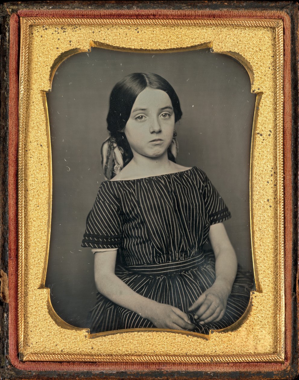 Portret dziewczyny autorstwa American 19th Century