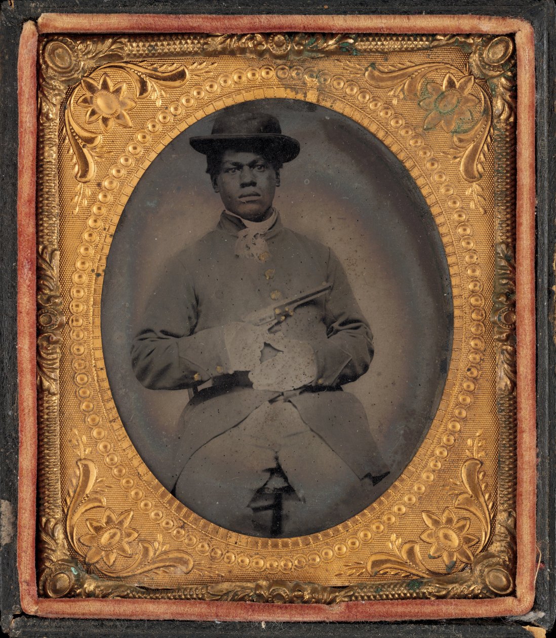 Portret szeregowca USCT autorstwa American 19th Century