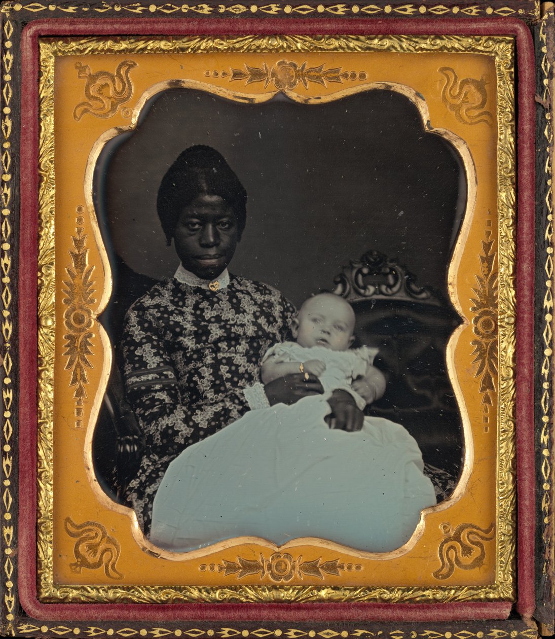 Portret kobiety i dziecka autorstwa American 19th Century
