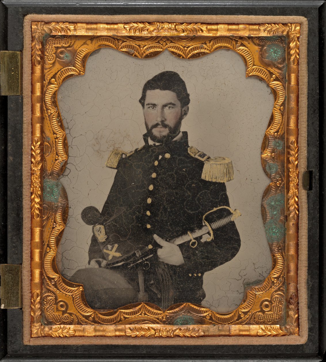 podporucznik Henry W. Hayden autorstwa American 19th Century