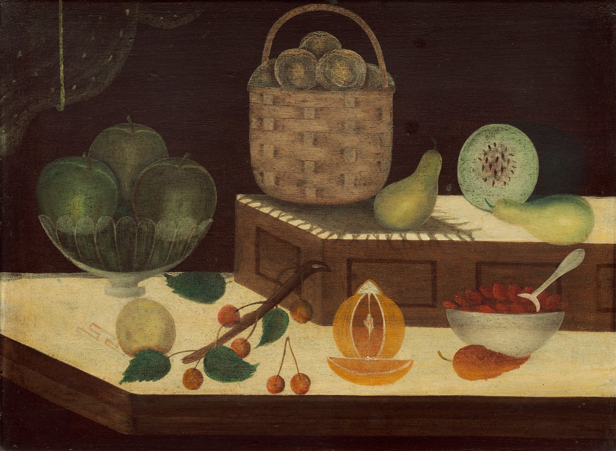 Martwa natura owoców autorstwa American 19th Century