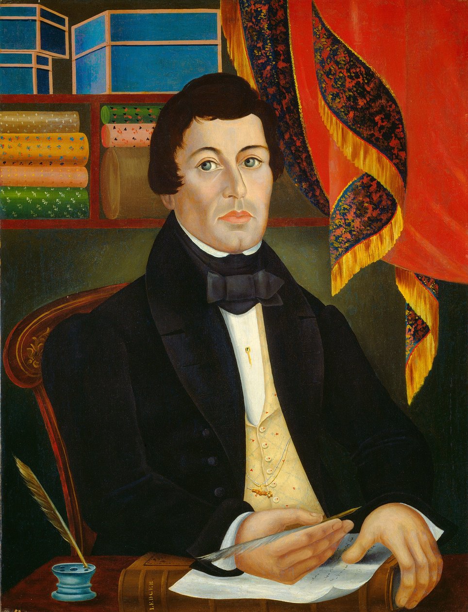 Sprzedawca tekstyliów autorstwa American 19th Century