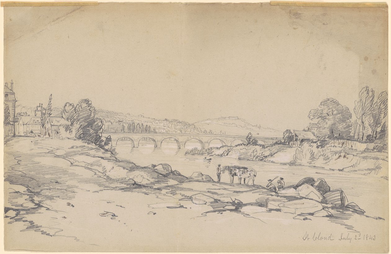 Św. Chmura autorstwa American 19th Century after John Frederick Kensett