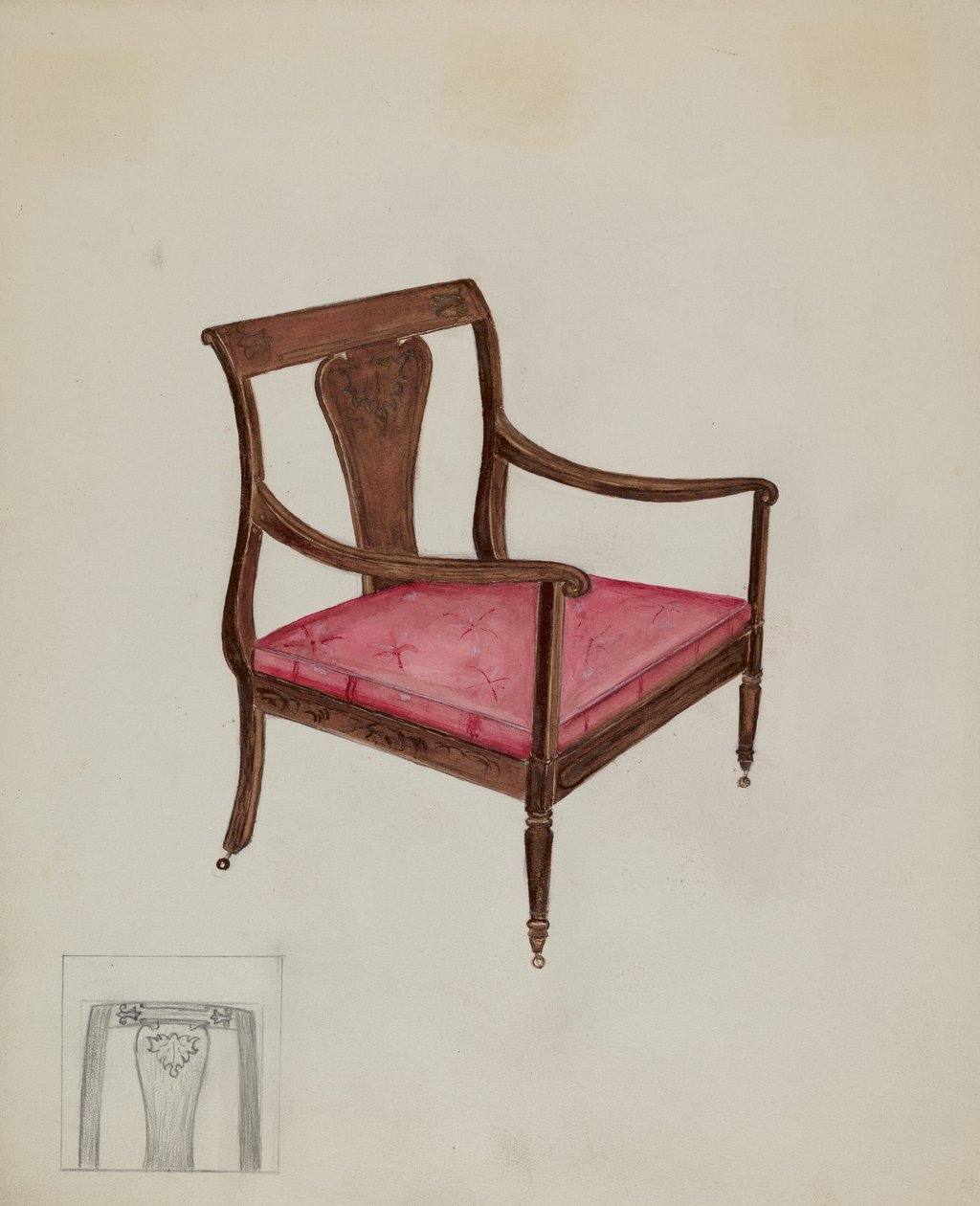 Fotel autorstwa American 20th Century