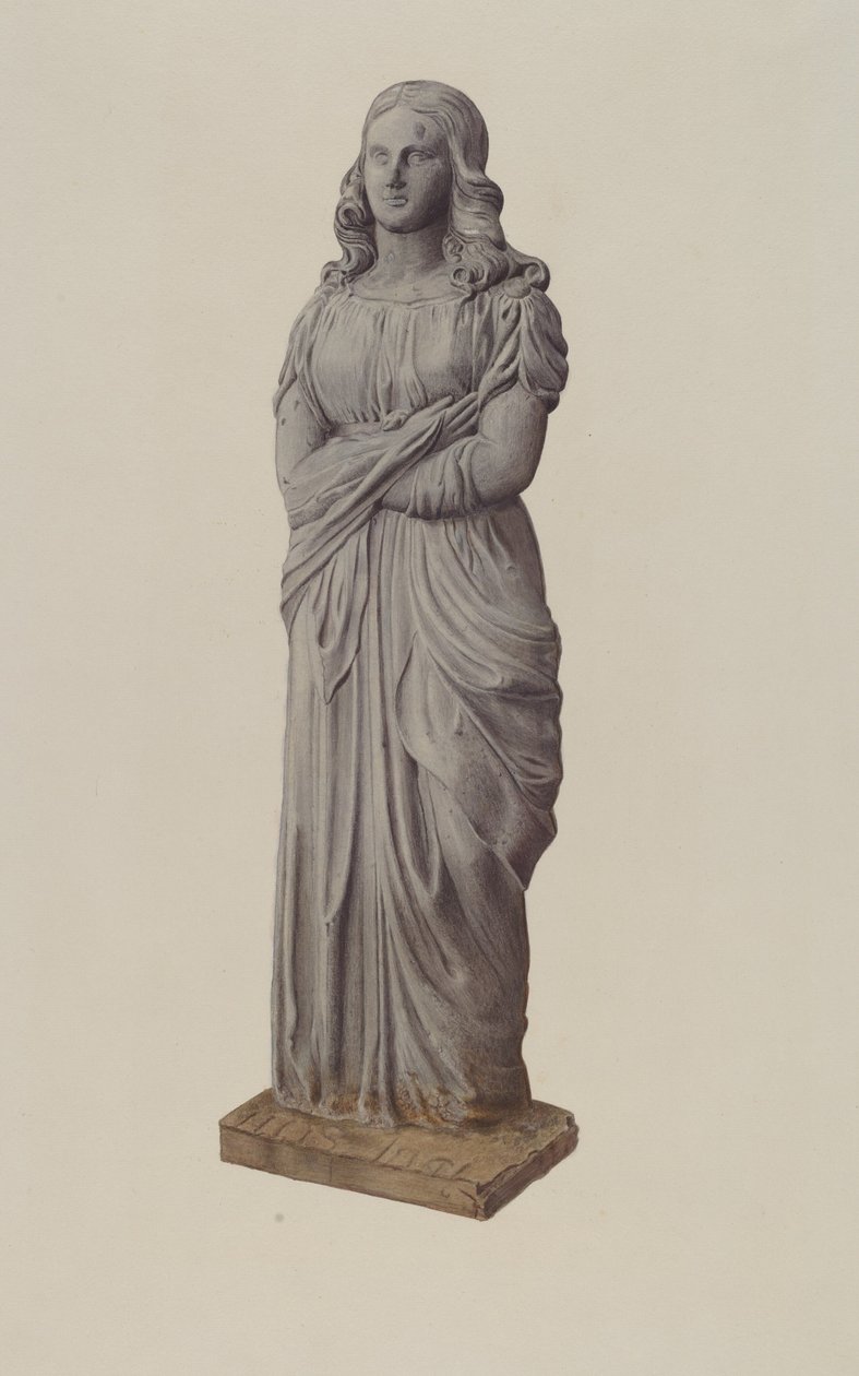 Figurka ogrodowa autorstwa American 20th Century