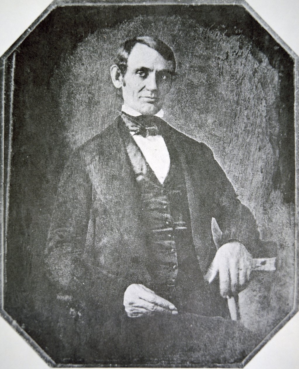 Abraham Lincoln (1809-65) jako członek Kongresu w wieku 37 lat autorstwa American Photographer