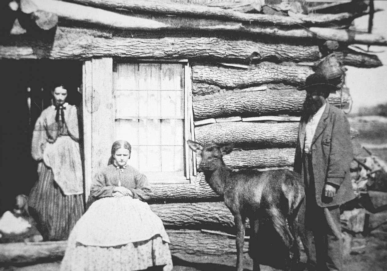 Amerykański pionier, Clear Creek, Kansas autorstwa American Photographer