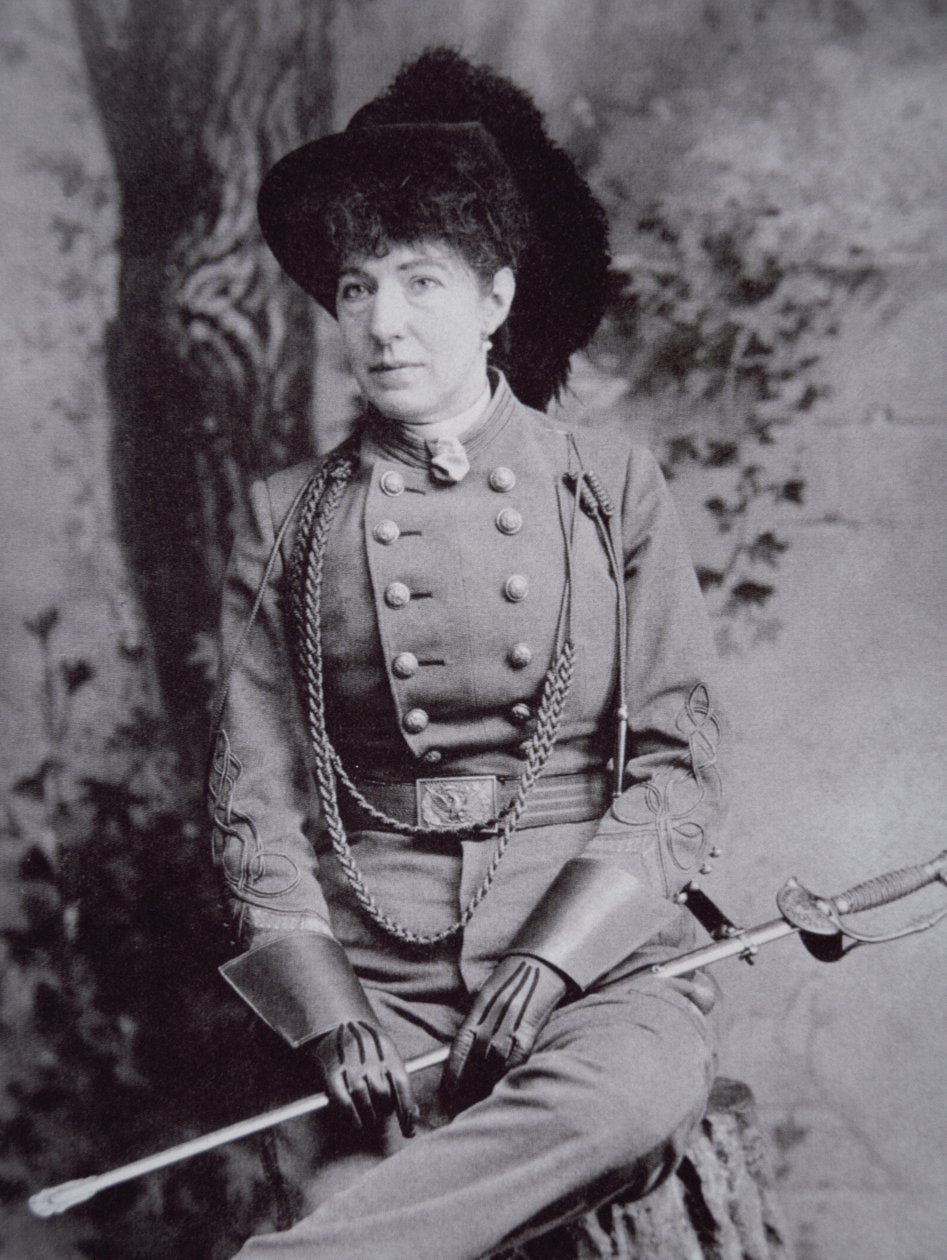 Belle Boyd (zdjęcie czarno-białe) autorstwa American Photographer