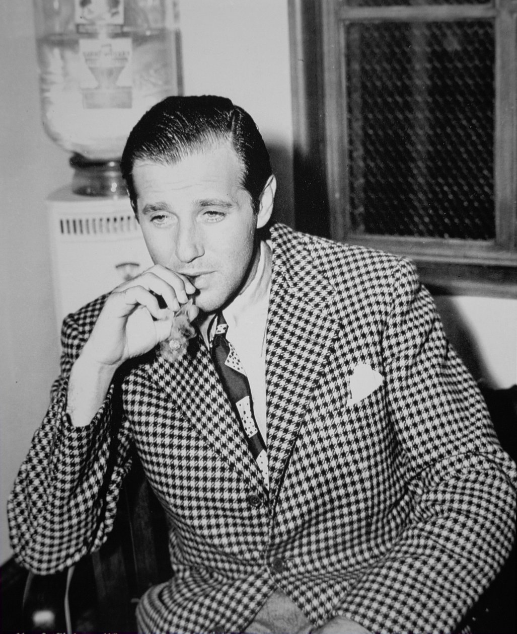 Benjamin „Bugsy” Siegel (zdjęcie czarno-białe) autorstwa American Photographer