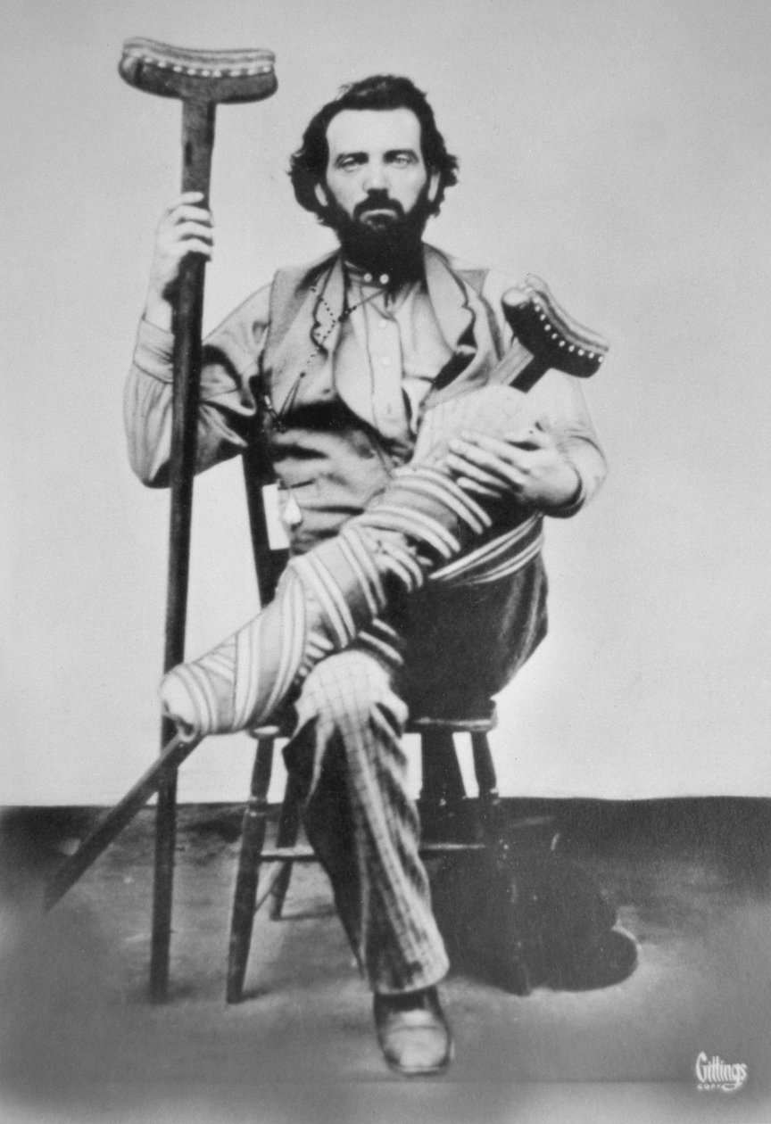 Clay Allison (zdjęcie czarno-białe) autorstwa American Photographer