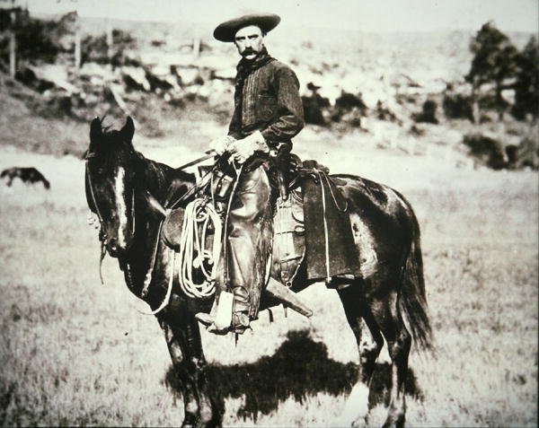 Szef Cowboy Trail w Montanie autorstwa American Photographer