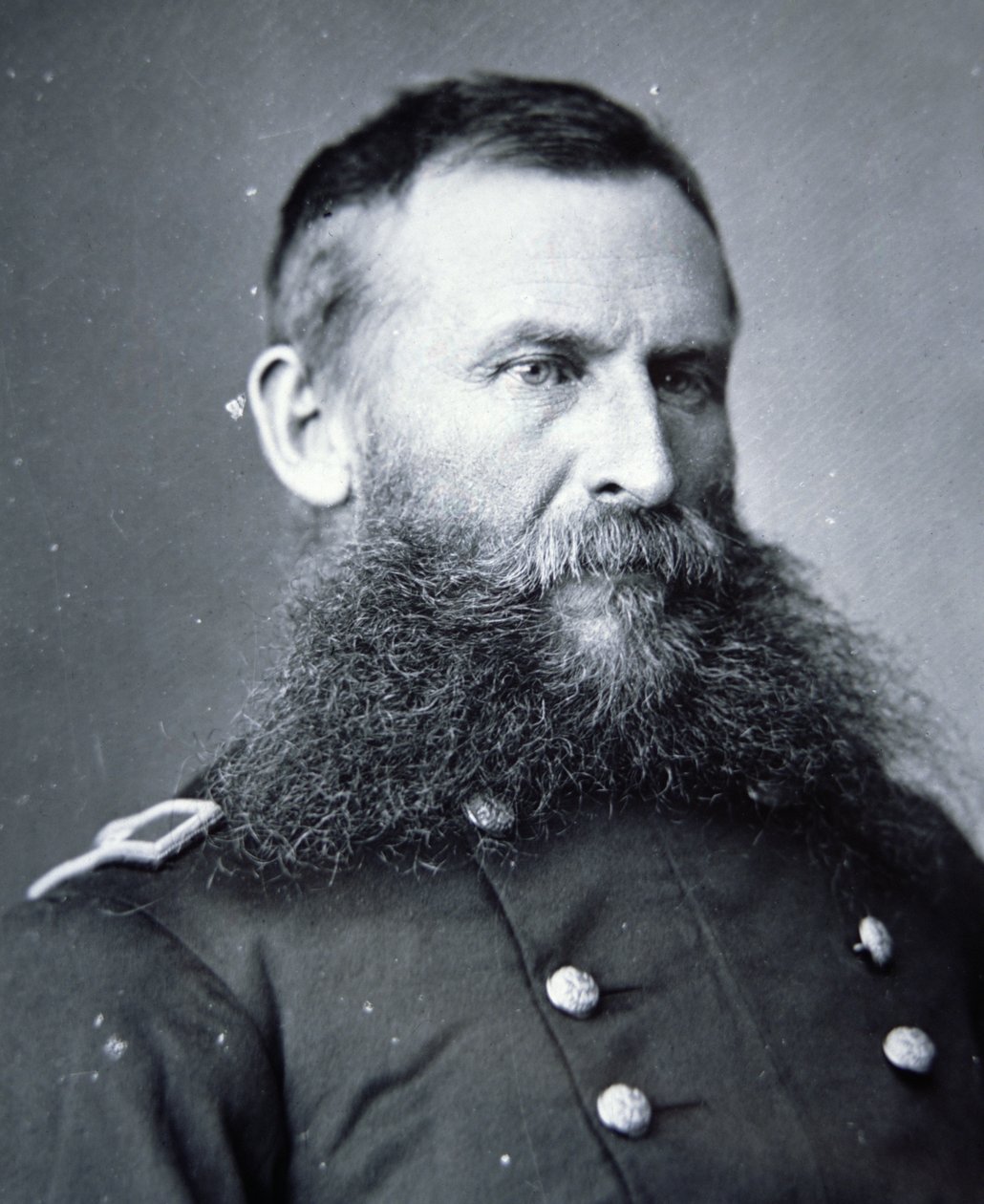 Generał George Crook (1828-90) (zdjęcie czarno-białe) autorstwa American Photographer