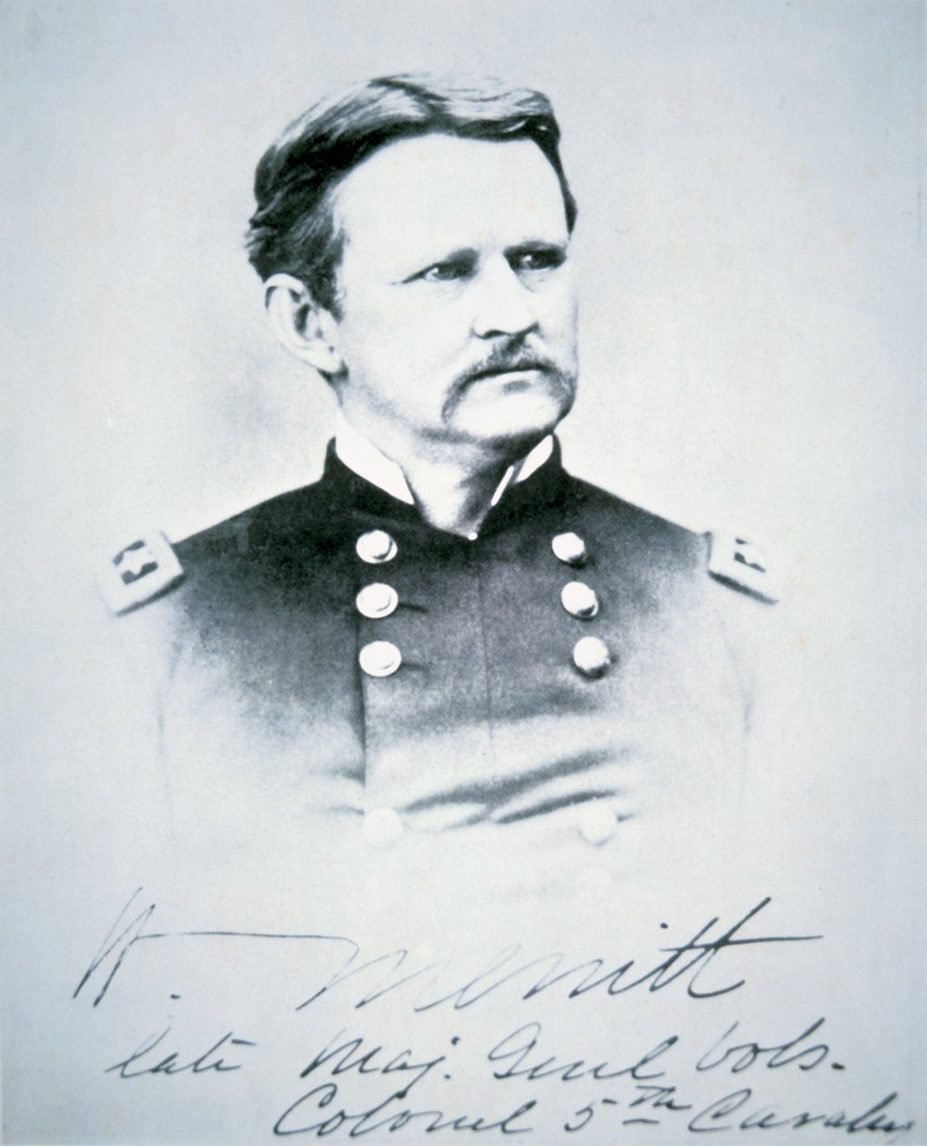 Generał Wesley Merritt (1834-1910) (zdjęcie czarno-białe) autorstwa American Photographer