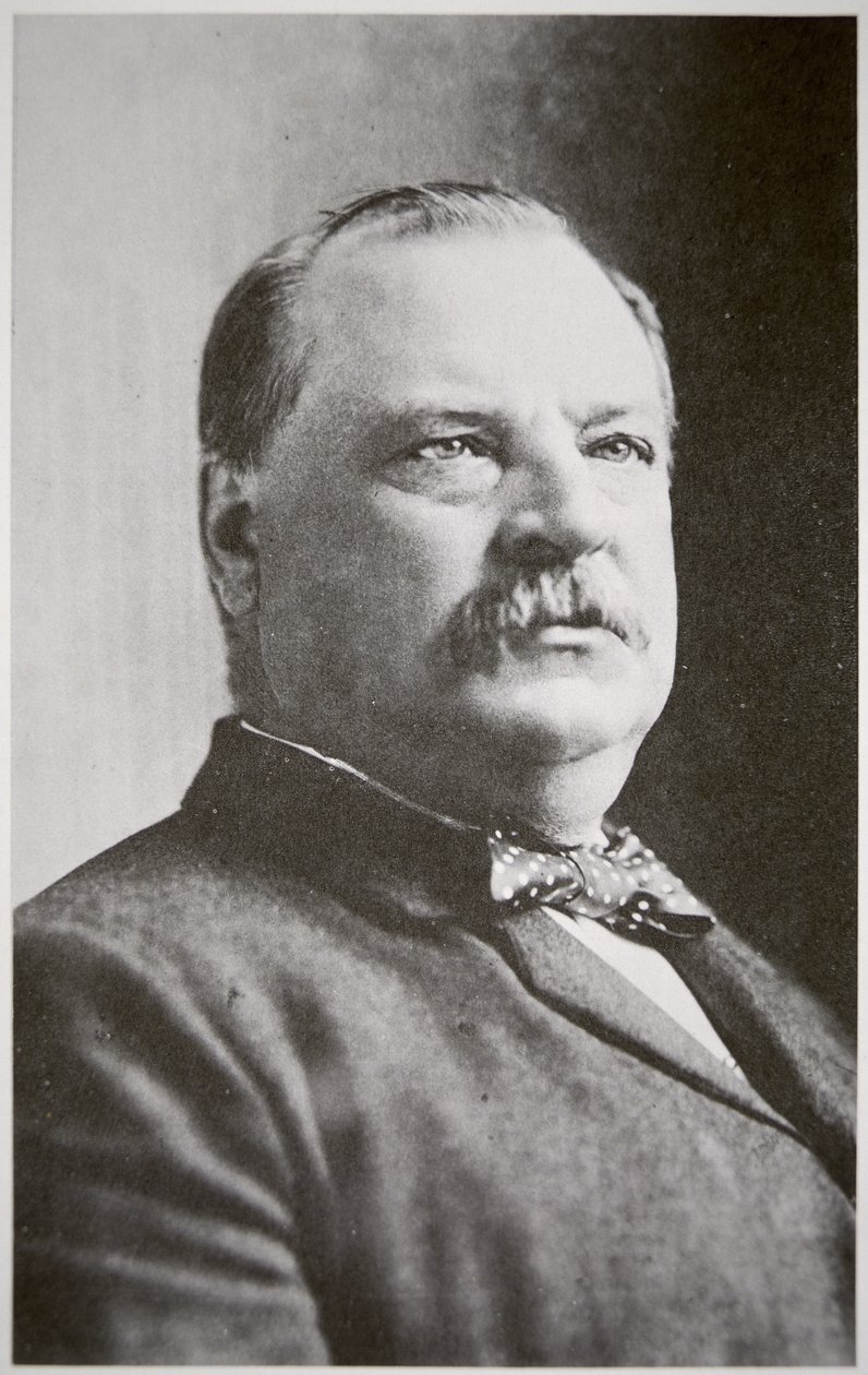 Grover Cleveland (zdjęcie czarno-białe) autorstwa American Photographer