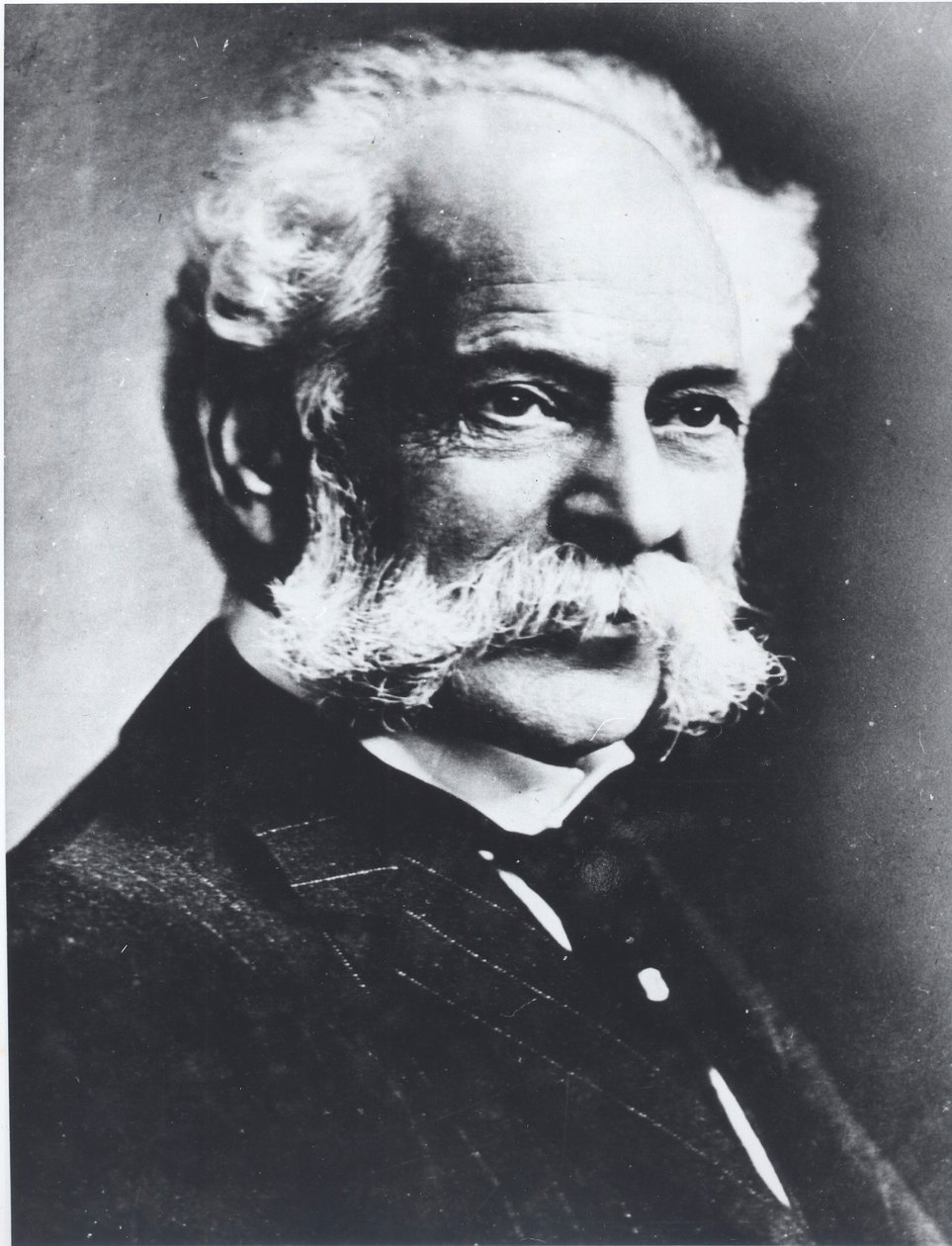 Henry J. Heinz, założyciel firmy przetwórstwa spożywczego, ok. 1900 (zdjęcie czarno-białe) autorstwa American Photographer