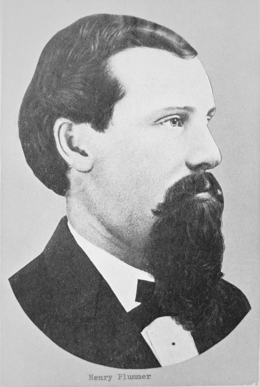 Henry Plummer (zdjęcie czarno-białe) autorstwa American Photographer