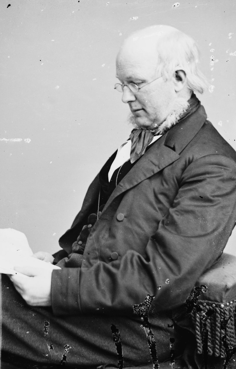 Horacy Greeley, 1855-65 autorstwa American Photographer