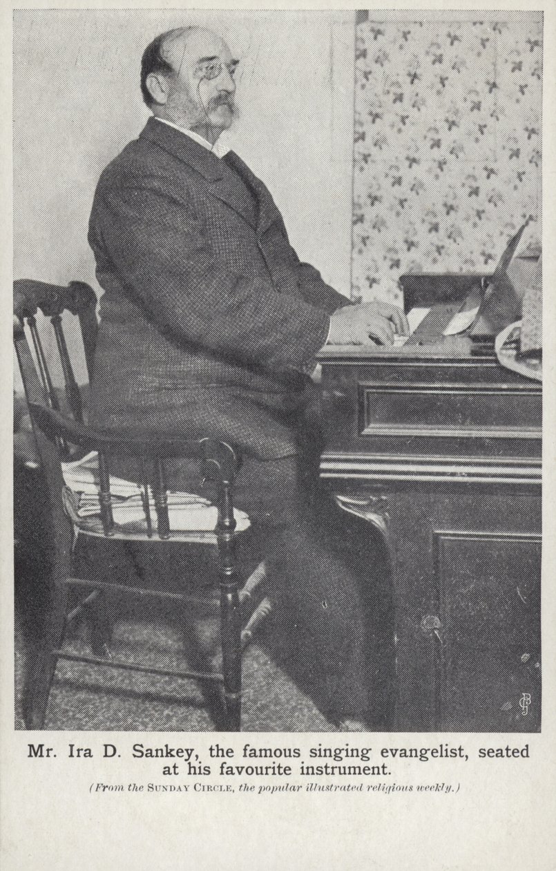 Ira D. Sankey (zdjęcie czarno-białe) autorstwa American Photographer