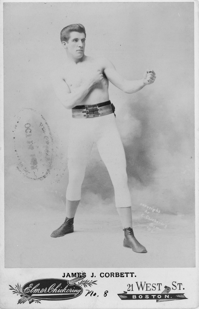 James J. Corbett autorstwa American Photographer
