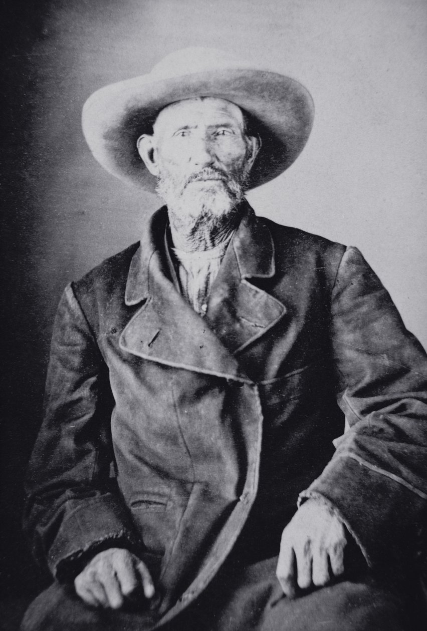 Jim Bridger (1804-81) (zdjęcie czarno-białe) autorstwa American Photographer