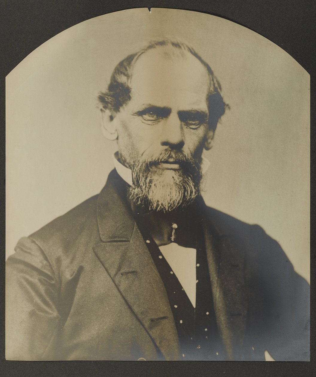 John Augustus Roebling, ok. 1866-7 (odbitka żelatynowo-srebrowa) autorstwa American Photographer