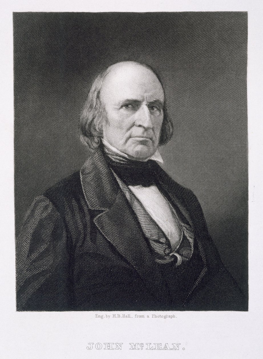 John McLean (1785-1861) wyryty przez Henry