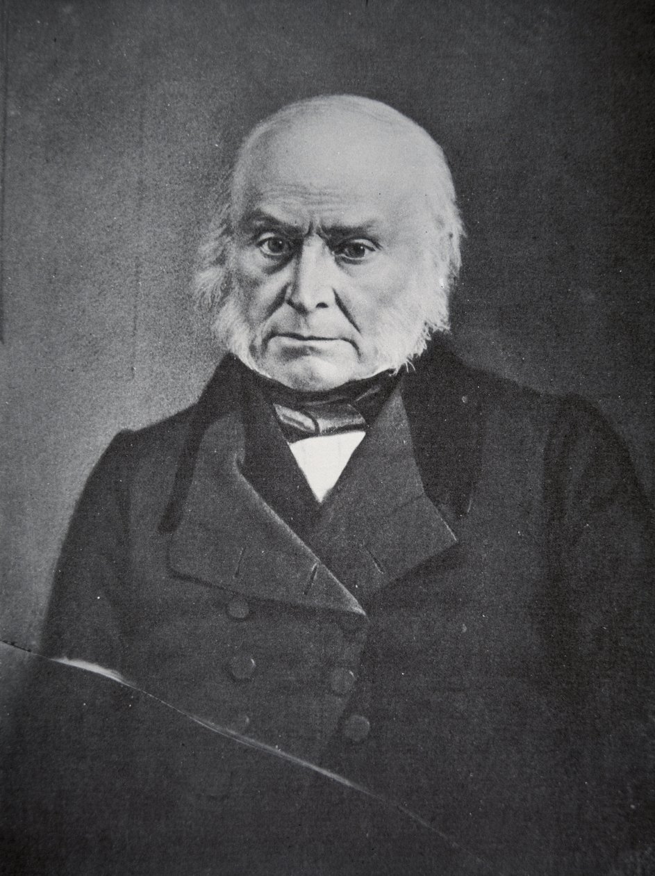 John Quincy Adams (1767-1848) 1847 (dagerotyp) autorstwa American Photographer