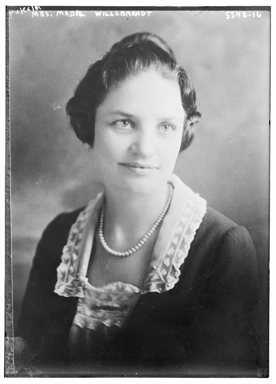 Pani Mabel Willebrandt, ok. 1920-25 autorstwa American Photographer
