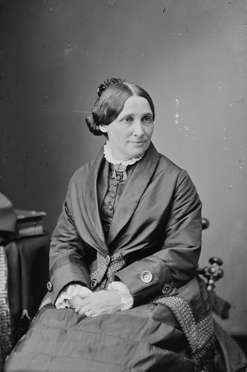 Pani Rutherford B. Hayes, 1870-80 autorstwa American Photographer