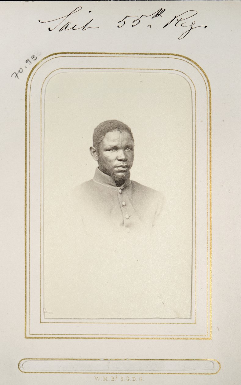 Nicholas Said, carte de visite, ok. 1863–66 autorstwa American Photographer