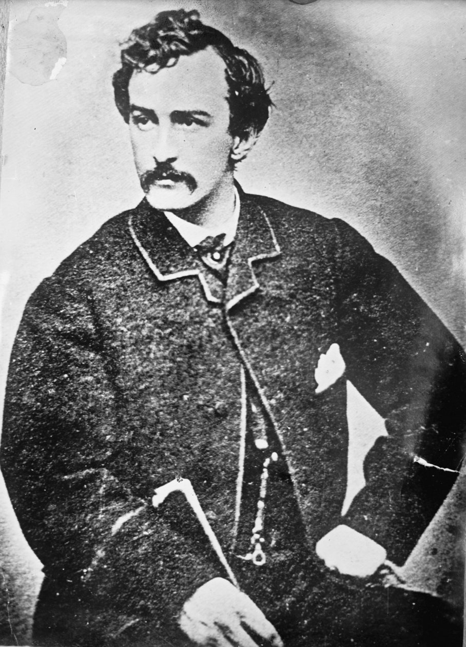 Portret Johna Wilkesa Bootha, 1861-65 autorstwa American Photographer